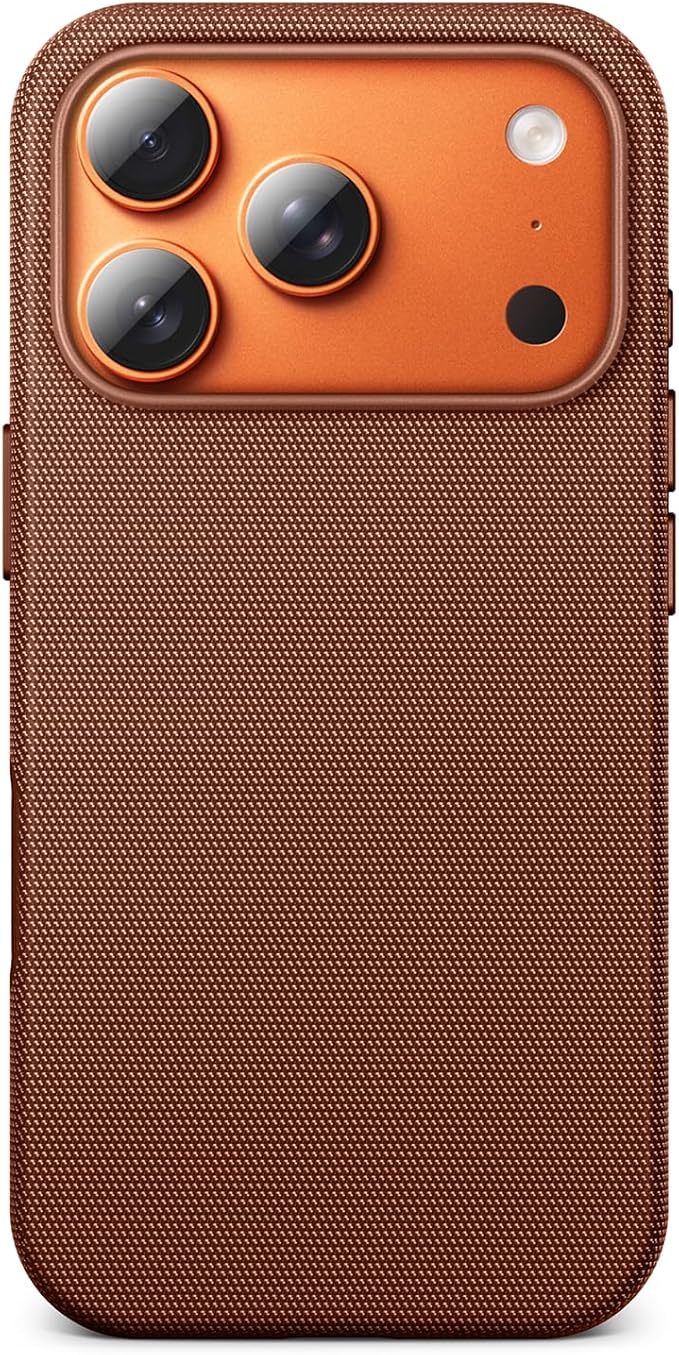 Apple iPhone 17 Pro Case Techwoven Orange Slim Protective Cover