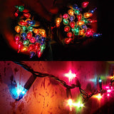 Christmas Lights Indoor Outdoor, 33Ft 150 Lights Multicolor Christmas Tree Lights, 120V Ul Certified Incandescent Mini S