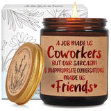 Funny Coworker Candle Gifts For Women Coworkers, A Job Made Us Coworkers Candle, Unique Coworker Leaving, Best Friend Friendship, Birthday, Christmas, Going Away Candles Gift For Women Colleague-28