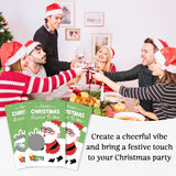 40 Pcs Santa Christmas Scratch Off Cards With Stickers, Merry Christmas Raffle Tickets For Games Prizes, Xmas Holiday Party Games For Family Party -A01