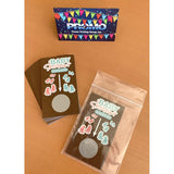 Footprints Baby Shower Scratch Off Cards - (30 Cards) - Scratch Off Tickets - Shower Party Game - Raffle Tickets