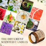 20 Pcs Thank You Gifts Candles 3.5 Oz Employee Appreciation Inspirational Scented Soy Wax Candle Thank You Gift Christmas Gifts For Coworker Women Volunteer Teacher(Grateful,Brown)