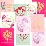 24 Pack Happy Mothers Day Cards With Envelopes Foil Embossed Flower Mother'S Day Gift Cards Flowers Blank Inside