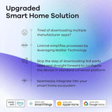 A19 Smart Light Bulbs 3 Pack RGB Color Changing WiFi Bluetooth LED Bulbs Alexa Apple Home Compatible