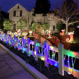 33FT LED Rope Lights 100 LED 18 Color Waterproof Indoor Outdoor Tube Lights for Garden Pool Party