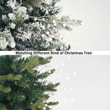 Christmas Berries Picks Set Of 12 Xmas Tree Decorations 14Inches White Holly Berry Stems Decorative Artificial Floral Picks For Holiday Wreath Garland Floral Table Arrangement Decor