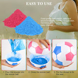 14Cm Gender Reveal Party Football With Powder, Boy Or Girl Reveal Party Game Prop?100% Eco-Friendly Gender Reveal Ideas (Pink)