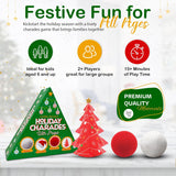 : Holiday Charades - Game With Props, Includes 60 Christmas Themed Prompt Cards, Family Christmas Party Game, Adults Kids 6+, 2+ Players
