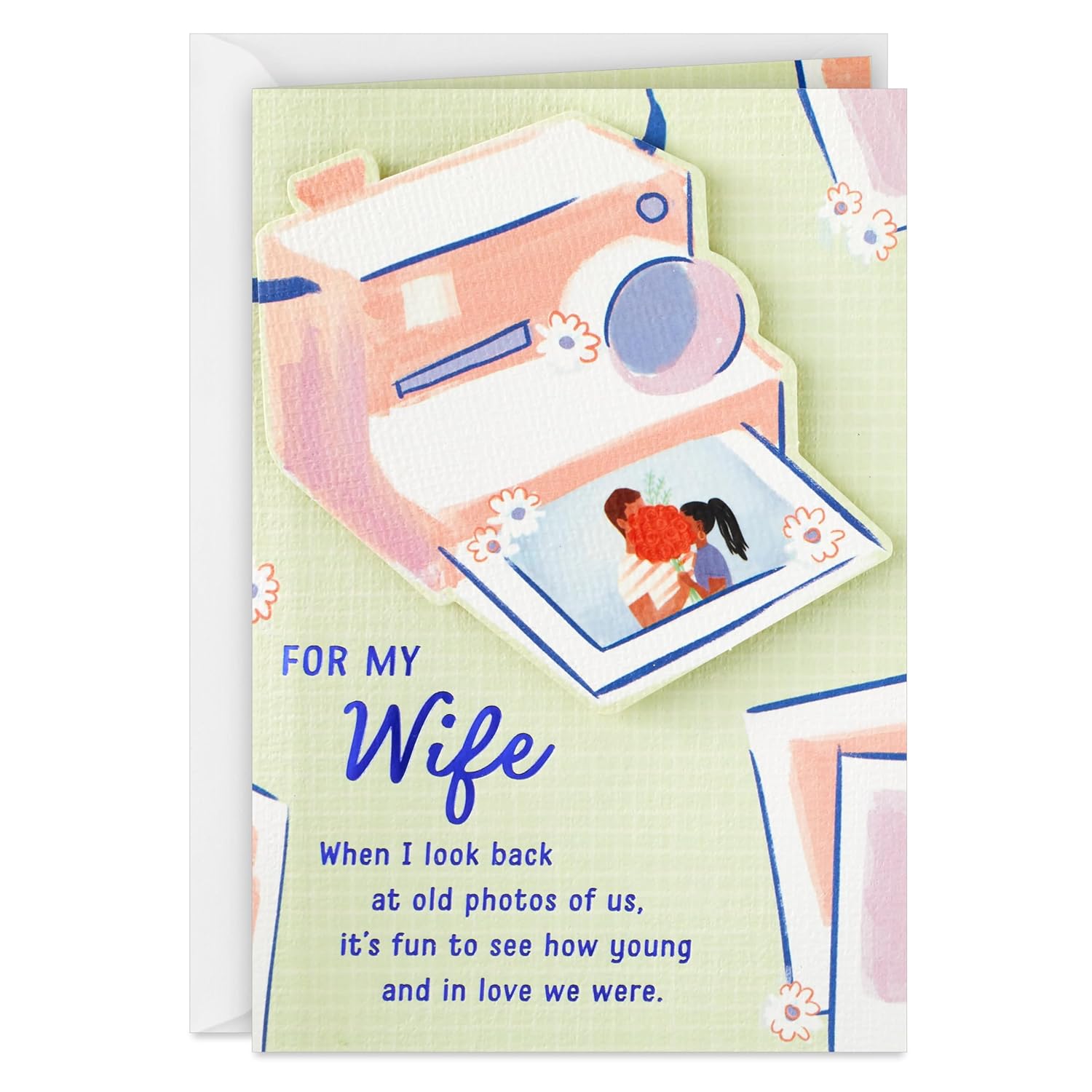 Hallmark Mother's Day Card for Wife (In Love and Lucky) for Anniversary, Love, Romantic Birthday, Sweetest Day