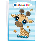 - Grandson Birthday Card - Made In Usa - Features A Mini-Coloring-Page Inside - 94790