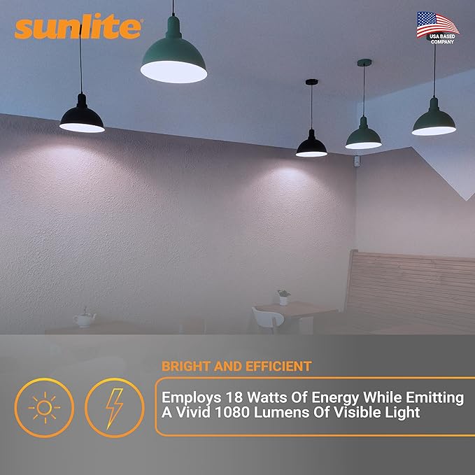 G24Q-2 CFL Light Bulbs 10 Pack 18W 5000K Daylight 4 Pin Double U Twin Tube