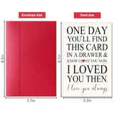 Romantic Love Card For Him Her, Heartfelt Anniversary Or Valentine’S Day Greeting, Emotional Keepsake Card For Husband, Wife, Boyfriend, Or Girlfriend