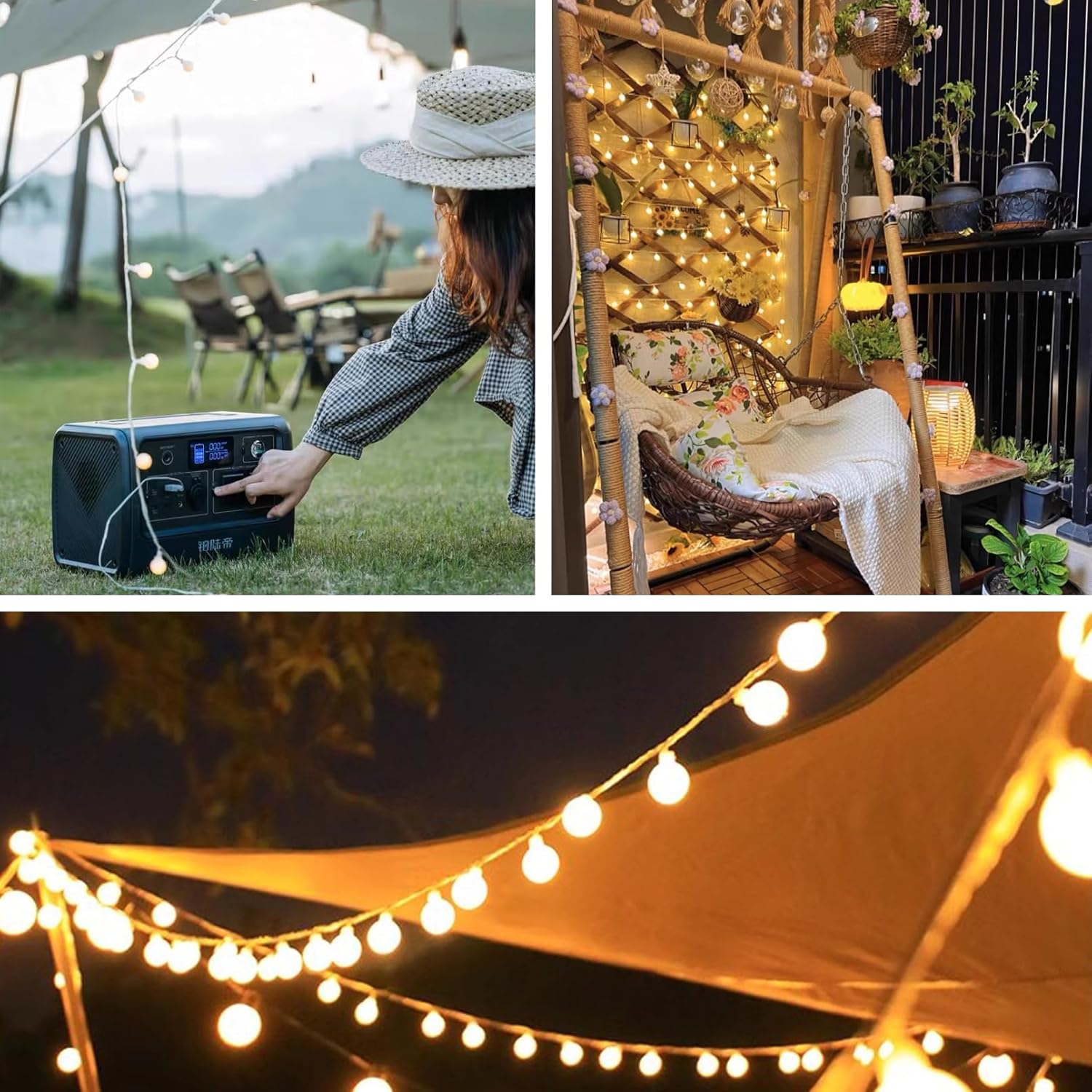 Globe String Lights, 32.8 Ft 80 Led Usb Powered Waterproof Timer 8 Modes Fairy String Lights With Remote For Bedroom Chr