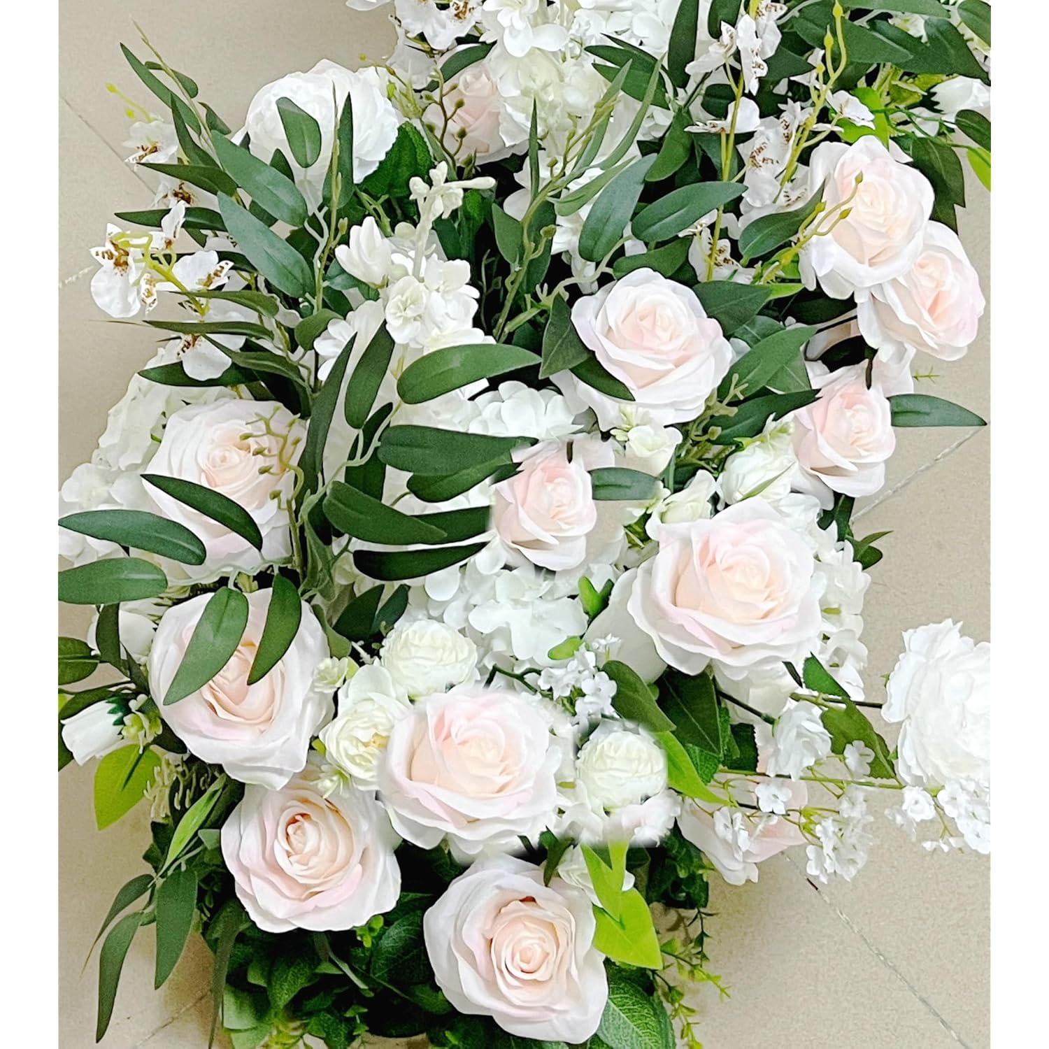 25Pcs Artificial Flowers Silk Rose Shimmer Blush Real Touch Fake Rose With Stem Faux Flowers Gift Box For Weddings Diy Floral Arrangements Centerpiece Bridal Shower Party Home Decoration