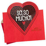 Hallmark Pop Up Valentine's Day Card (Love Ya Mucho)