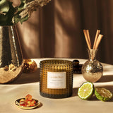 Sahara Amber Scented Candle | Bergamot, Clove & Amber | 10 Oz Soy Candle | Natural Soy Wax | 55 Hours Clean Burn | Gift-Ready For Cozy Nights | Elevated Home Décor