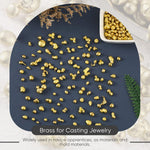 1Lb Copper Alloy For Gold Jewelry Copper Casting Alloy Corrosion Resistant Casting Grain For Diy Rings Necklaces Pendants Other Brass Metal Required