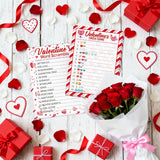 25 Players Valentine'S Party Games For Adults Kids Valentines Day Games Cards Valentines Parties Emoji Game Word Scramble Game With Answer Key For Boys Girls Family Office Large Groups Activities