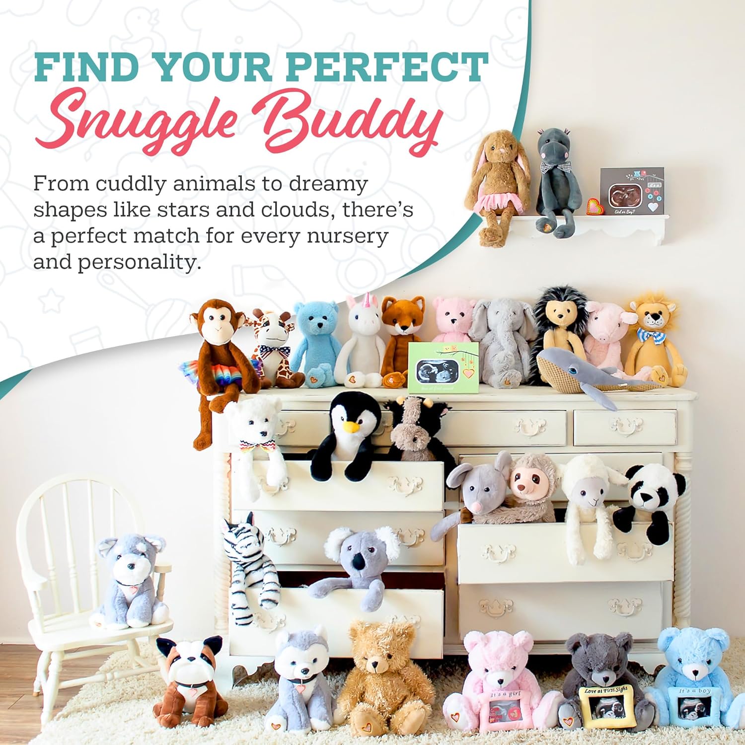 MBHB Digital Voice Recorder Animal w/20 Second Recorder, Dictaphone to Capture Baby's Heartbeat During Pregnancy + Ultrasound, Not a Medical Device, Doodle