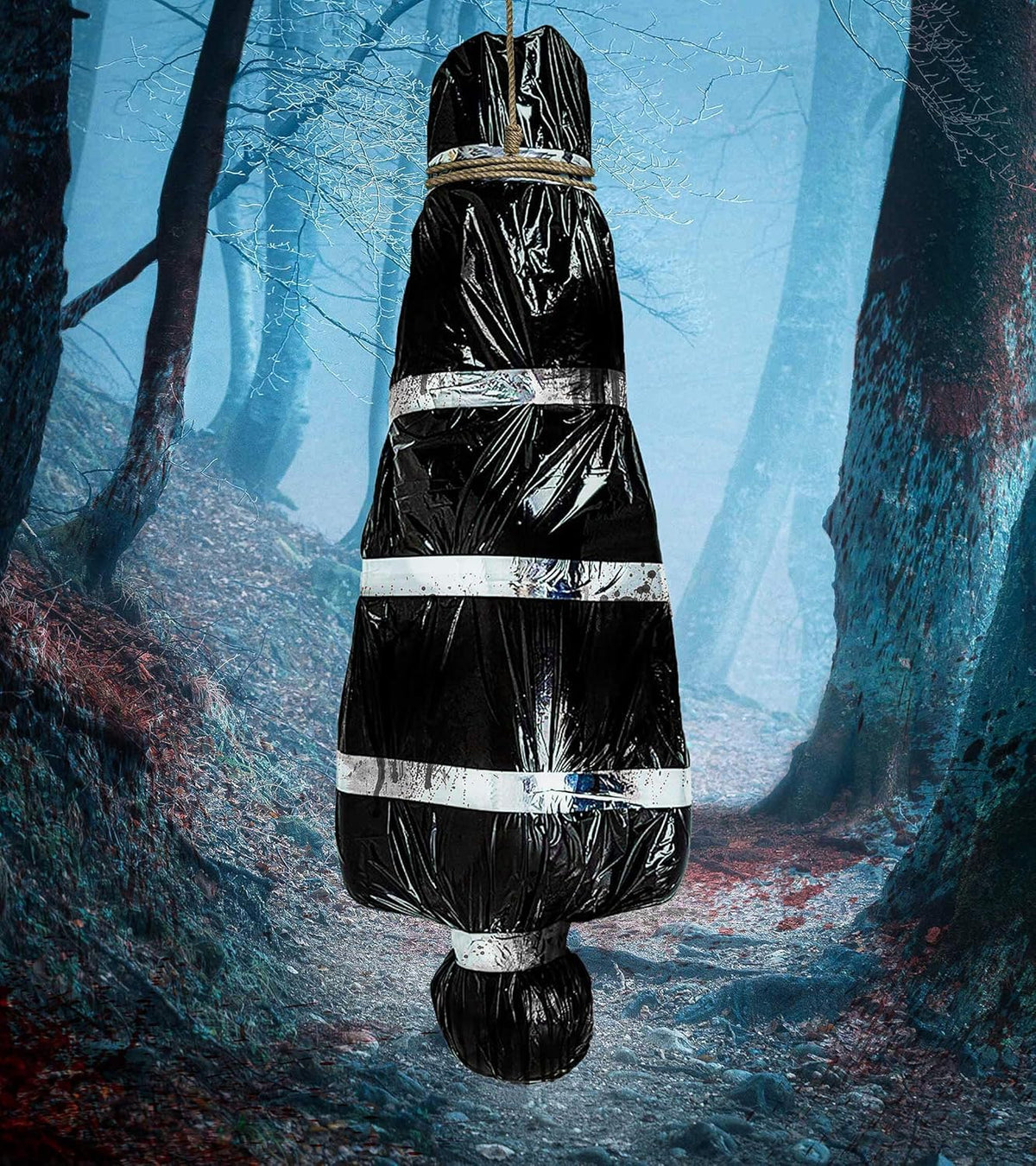 5ft Hanging Corpse Dead Victim Props Halloween Decorations Outdoor