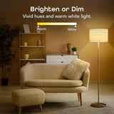 A19 Smart LED Light Bulb 3 Pack WiFi Dimmable 800LM Soft White Alexa Google Compatible