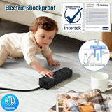 Outdoor Weatherproof Power Strip 15 Ft Extension Cord 3 Outlets IPX4 Waterproof