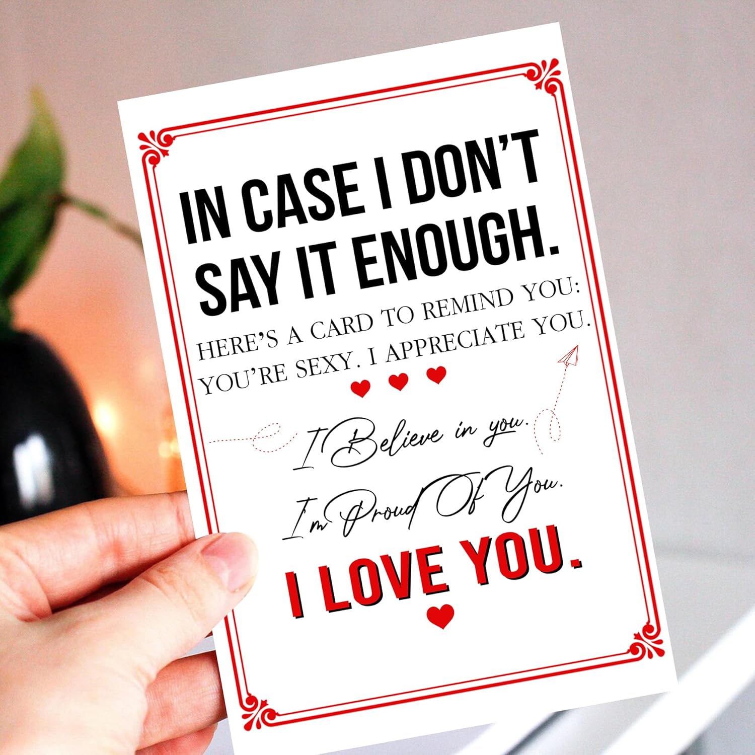 Anniversary Greeting Card - Romantic Design, Premium Paper, Heartfelt Message, Perfect For Couples’ Special Day