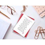 Romantic Love Card For Him Her, Sweet Valentine'S Day Card For Gf Bf, Special Anniversary Greeting Card