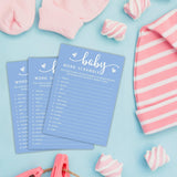 Baby Shower Games For Boy Or Girl, Baby World Scramble, Funny Baby Shower Game Cards, Gender Neutral, Baby Shower Party Supplies & Decorations, 30 Game Cards & 1 Answer Card -B10