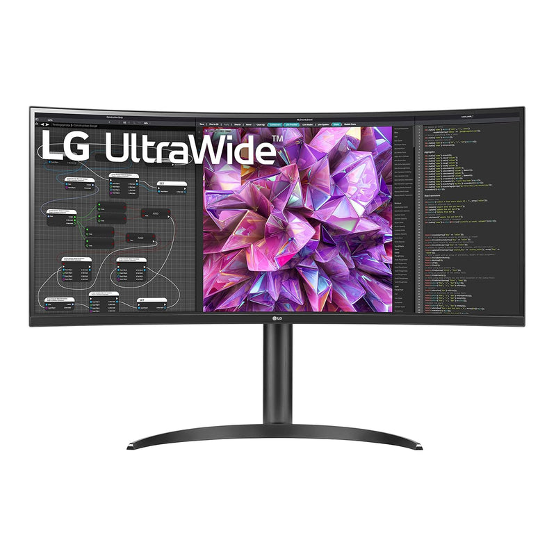 Ultrawide Qhd 34-Inch Curved Computer Monitor 34Wq73A-B, Ips With Hdr 10 Compa