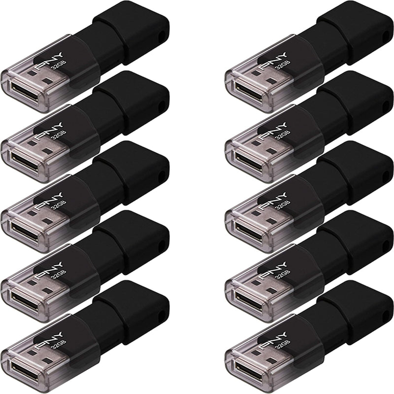 32Gb Attaché 3 Usb 2.0 Flash Drive, 10-Pack