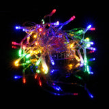 Battery Operated Christmas Lights,8 Flashing Mode 13 Ft Led Fairy Light String With Timer For Small Mini Xmas Tree Weddi