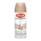 Krylon K03558000 Glitter Blast, Rose Gold, 10.75 oz.
