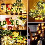 2 Pack 140FT 400 LED Battery Operated Fairy String Lights with Remote & Timer