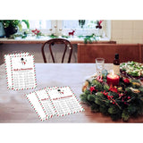 Roll A Snowman Dice Game, Christmas Candy And Family Party Games, Ice Breaker Winter Activity For Teens, 25 Game Cards, 2