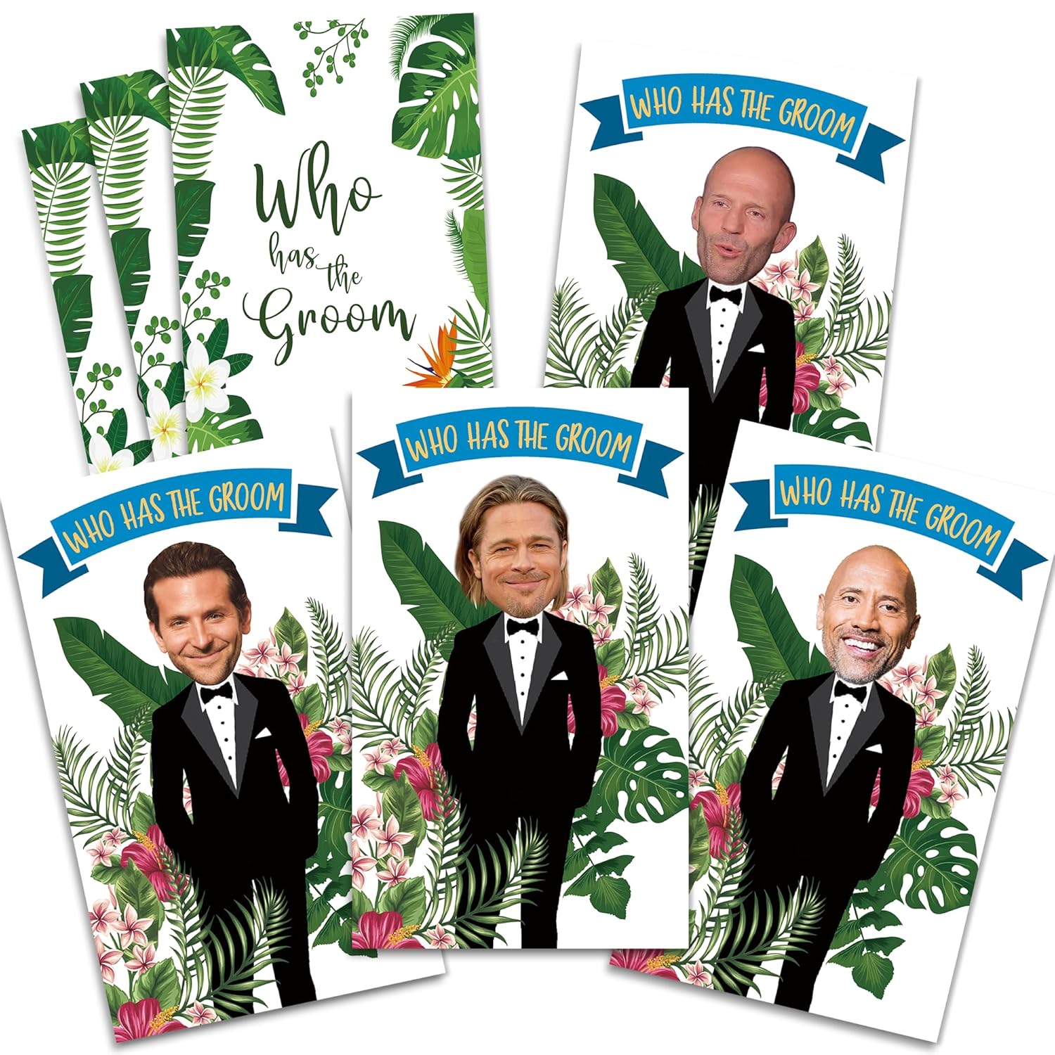 Bridal Shower Games-Who Has The Groom Scratch Off Cards Games- Bachelorette Party For 50 Guests