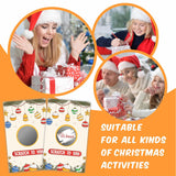 Christmas Scratch Off Game Cards, Christmas Party Game Cards, Festive Holiday Raffle Ticket For Prizes Adults Groups, Xmas Countdown Activities - 40 Pack(Ggk-005)