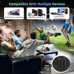 Portable Projector, WiFi, Bluetooth, Auto Keystone, Mini, iOS/Android Compatible