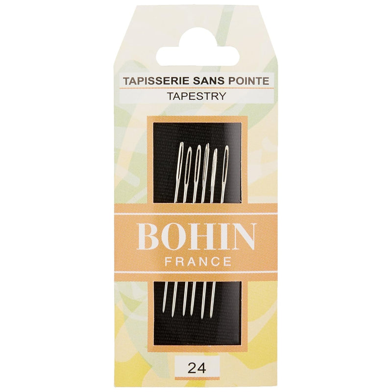 Bohin Tapestry Hand Needles , Size 24 6/Pkg