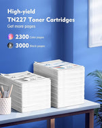 TN227 High Yield Toner 4-Pack (BK/C/M/Y) for MFC-L3770CDW