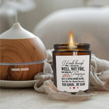 Scented Candles Gifts For Women Friends Mom Grandma Sister Daughter Wife Aunt Granddaughter, Best Friend Candle, I'D Walk Through Fire For You Scented Candles Gifts