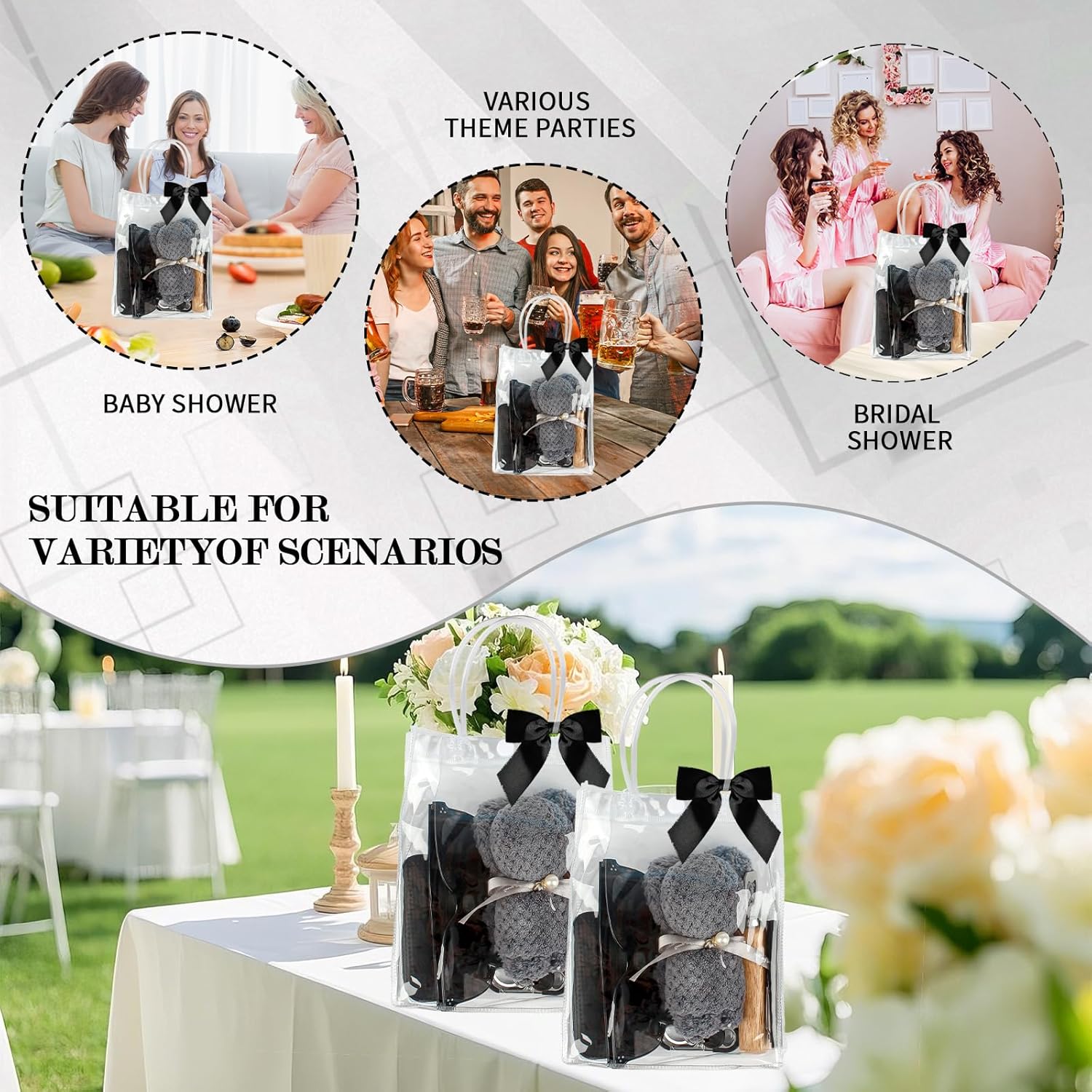 6 Sets Baby Shower Prizes For Men Game Winner Gift Sets For Funny Guest Gifts For Wedding & Bridal Showers