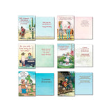 Leanin' Tree Western Chuckles - Made in USA - 20 Assorted Cards with Envelopes All Occasion, Birthday Cards Funny Enough to Make You Laugh, Includes Birthday, Encouragement, Friendship, Get Well