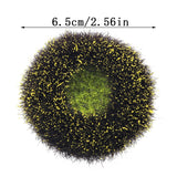 5Pcs Artificial Sunflowers Large Size Foam With 6.5Cm/2.56In Diameter Perfect For Decorating The Center Of Sunflower Wreaths And Diy Floral Decorations
