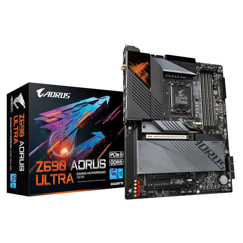 GIGABYTE Z690 AORUS ULTRA (LGA 1700/ Intel Z690/ ATX/ DDR5/ Quad M.2/ PCIe 5.0