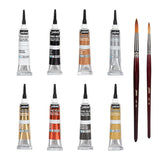 Pebeo Cerne Relief Paint Set 8 X 20