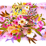 Mothers Day Card, Light And Musical Mothers Day Card, Pop Up Happy Mother'S Day Gift, 8.3"X5.8" With Envelope