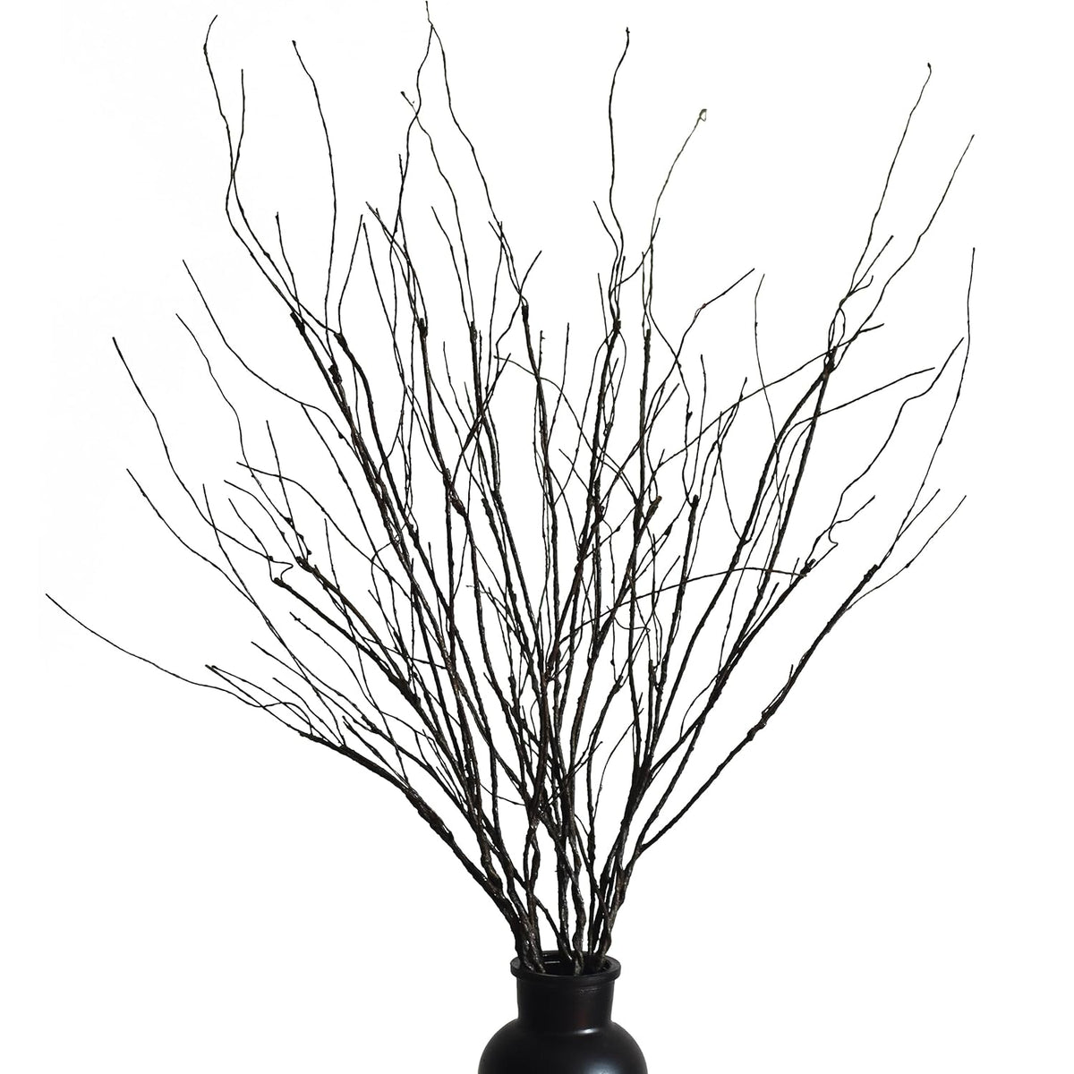 10 Pcs Artificial Twigs Curly Willow Branches, 30.7 Inches Lifelike Bendable Artificial Branch Flower Dried Stems For Home Decoration