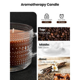 Vanilla Coffee Scented Candle, Natural Soy Wax Aromatherapy Candles For Home, 11.3 Oz | 60 Hours Long Lasting Jar Candles, Unique Relaxation Gifts For Women Birthday Anniversary Holiday,2 Wicks