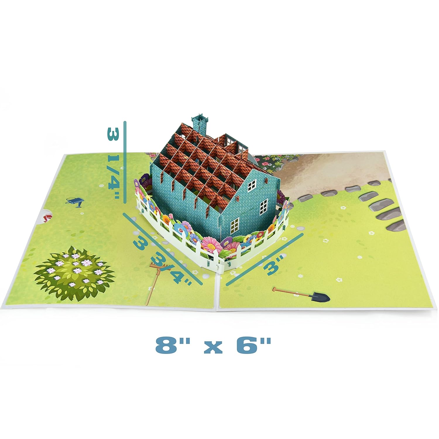 New Home Card, House Pop Up Card, Congratulations For New Home, Realtor, House Warming, Birthday, Mothers Day, Father'S Day, Retirement